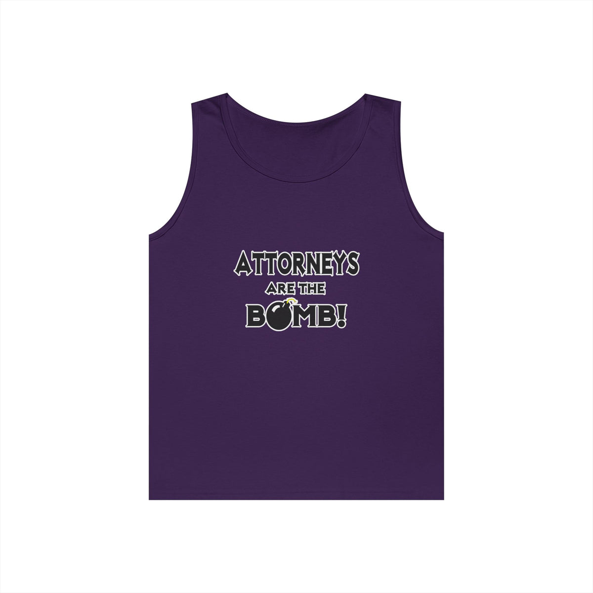 Attorneys Are The Bomb! - Unisex Heavy Cotton Tank Top