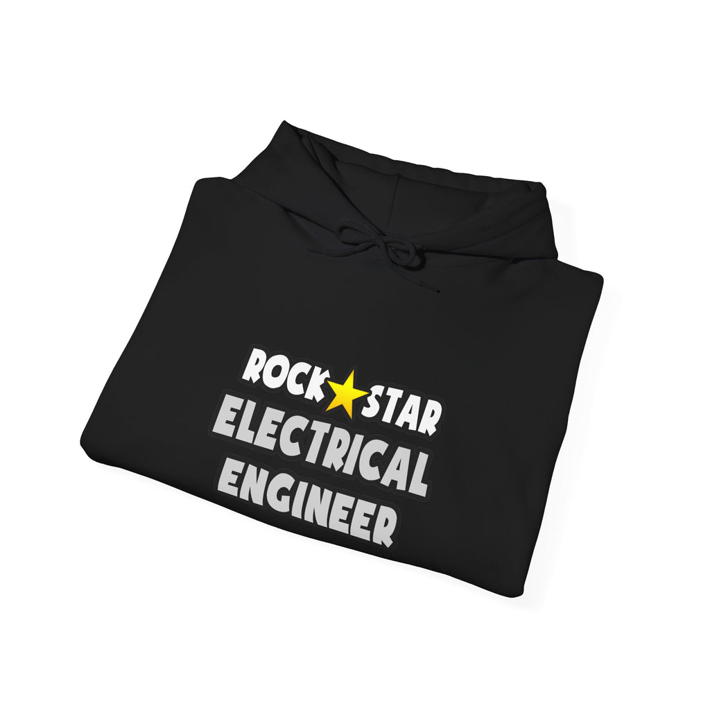 Rock Star Electrical Engineer - Unisex Heavy Blend™ Hooded Sweatshirt