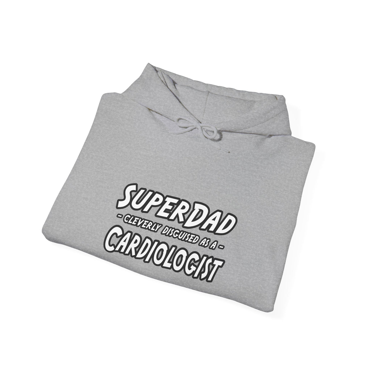 SuperDad...Cardiologist - Unisex Heavy Blend™ Hooded Sweatshirt
