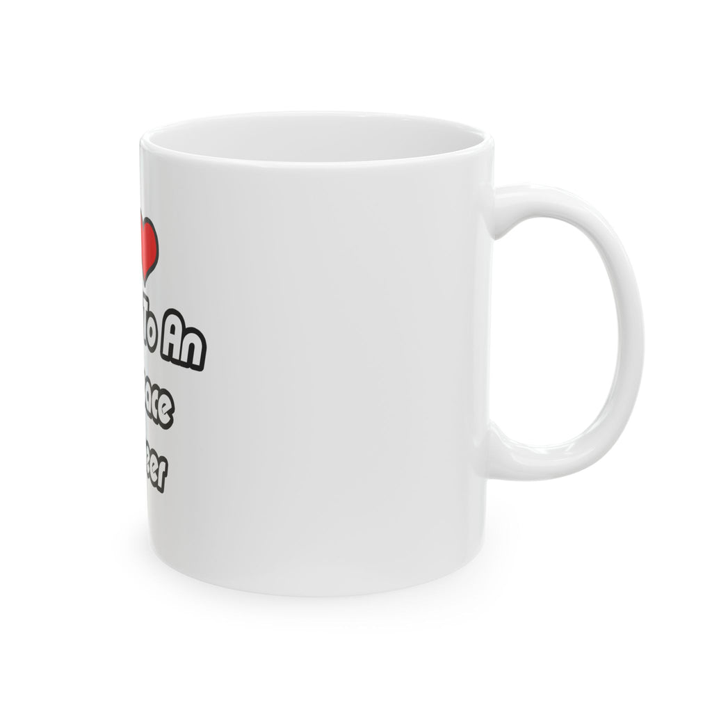 My Heart Belongs To An Aerospace Engineer - Ceramic Mug, (11oz, 15oz)