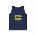 Everyday's An Adventure...Attorney - Unisex Heavy Cotton Tank Top