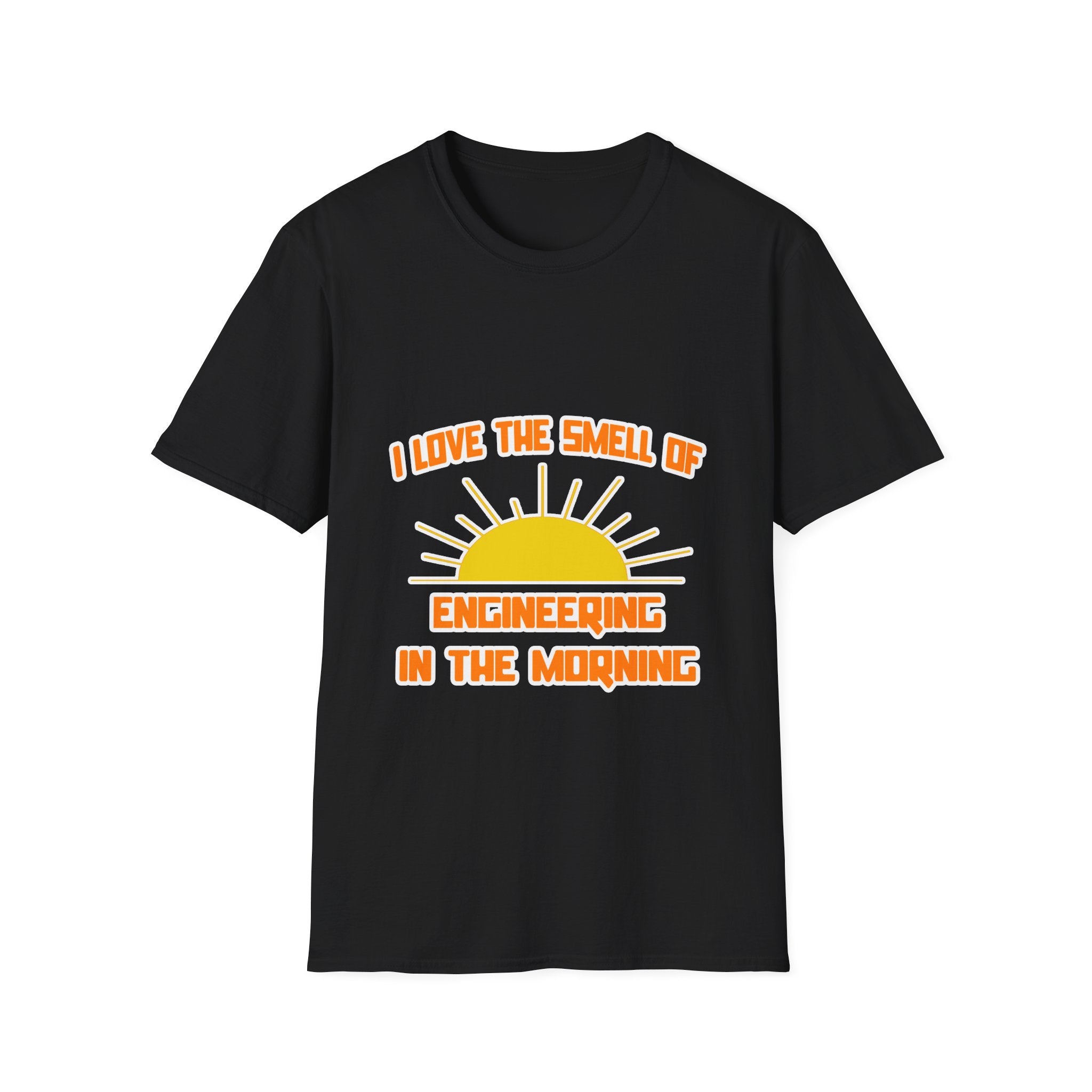 Smell of Engineering in the Morning - Unisex Softstyle T-Shirt