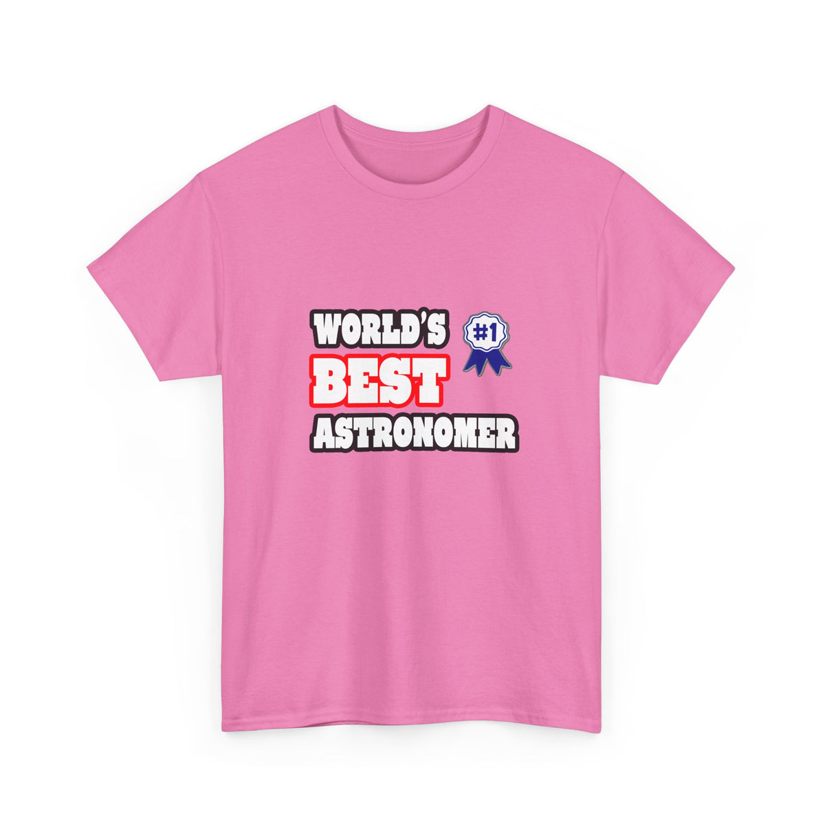 World's Best Astronomer - Unisex Heavy Cotton Tee