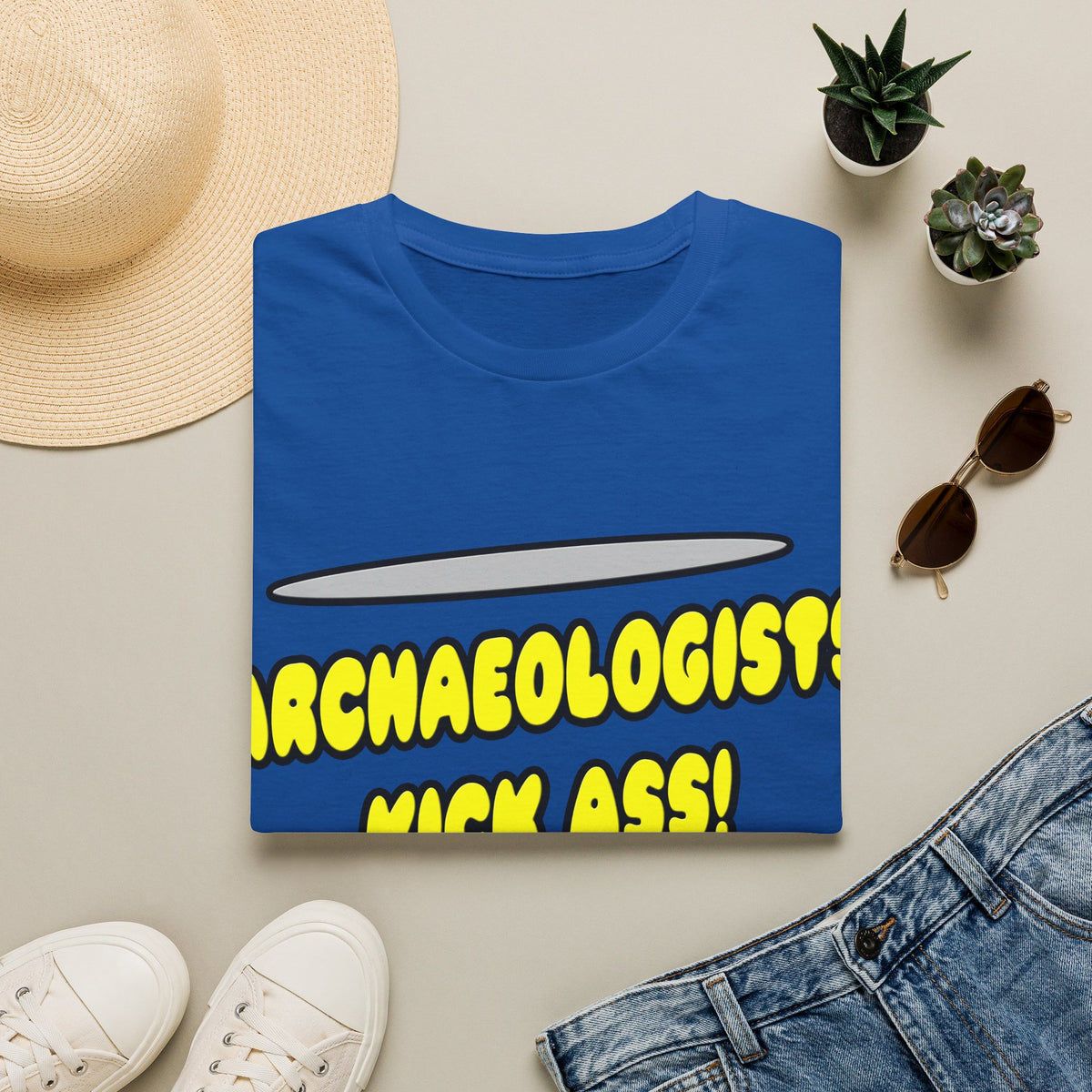 Archaeologists Kick Ass! - Unisex Softstyle T-Shirt