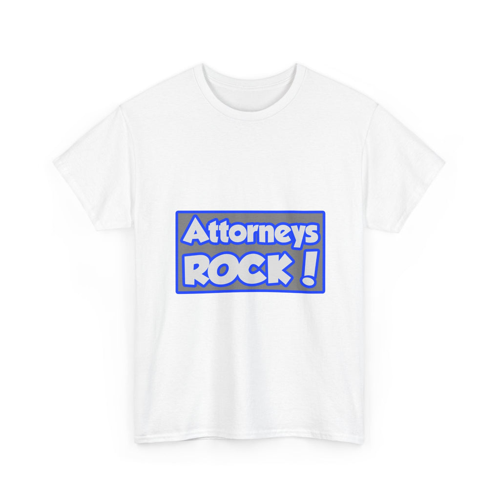 Attorneys Rock! - Unisex Heavy Cotton Tee