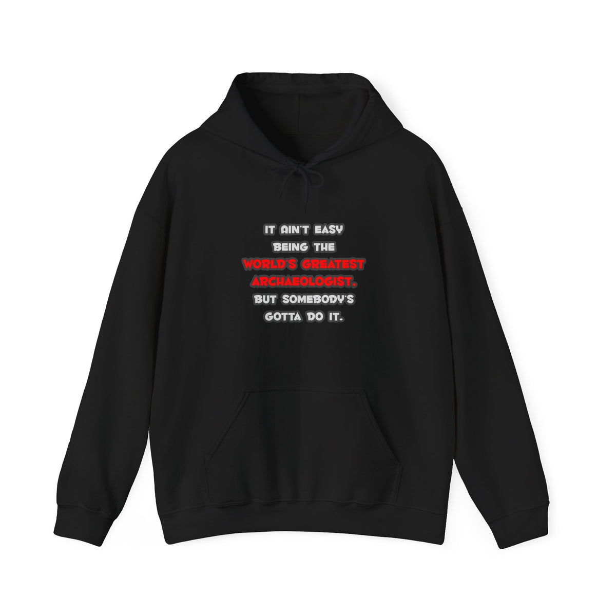 World's Greatest Archaeologist Joke - Unisex Heavy Blend™ Hooded Sweatshirt