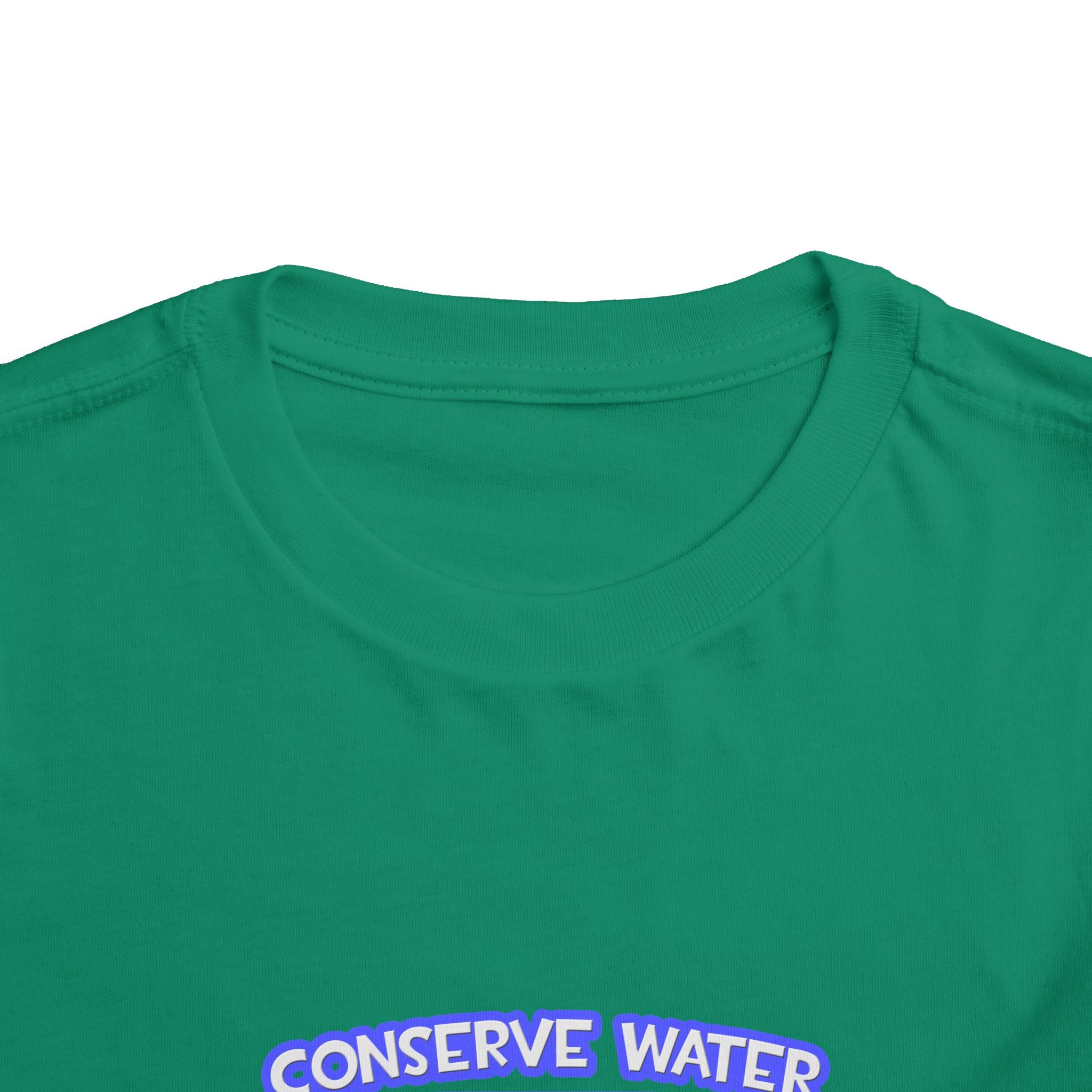 Conserve Water .. Shower With Aerospace Engineer - Toddler Short Sleeve Tee