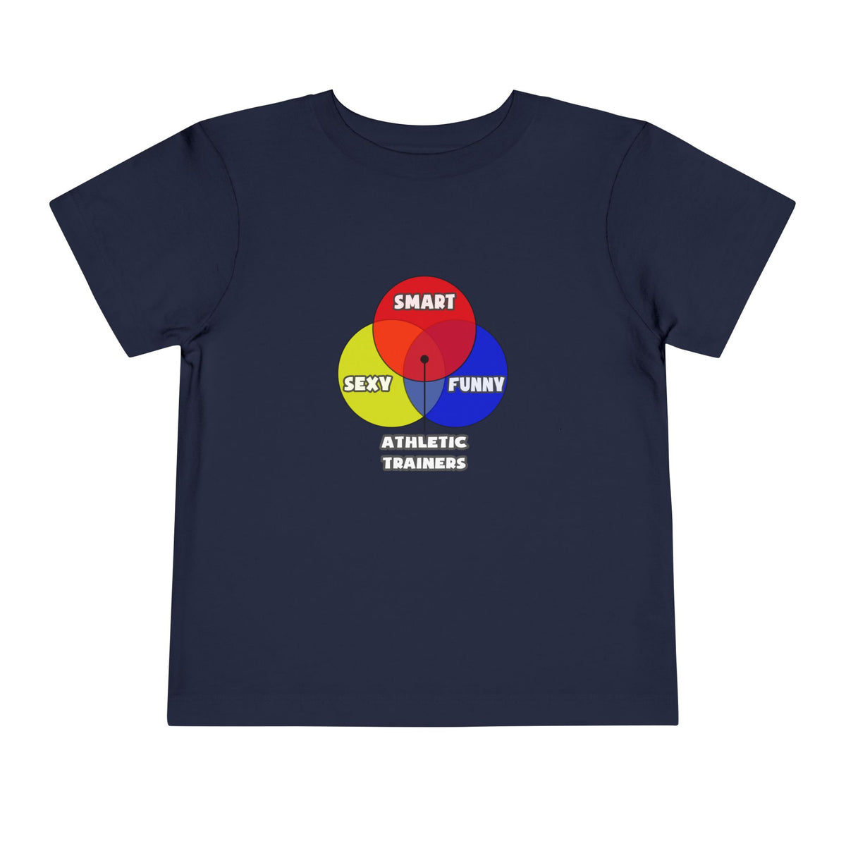 Venn Diagram .. Athletic Trainers - Toddler Short Sleeve Tee