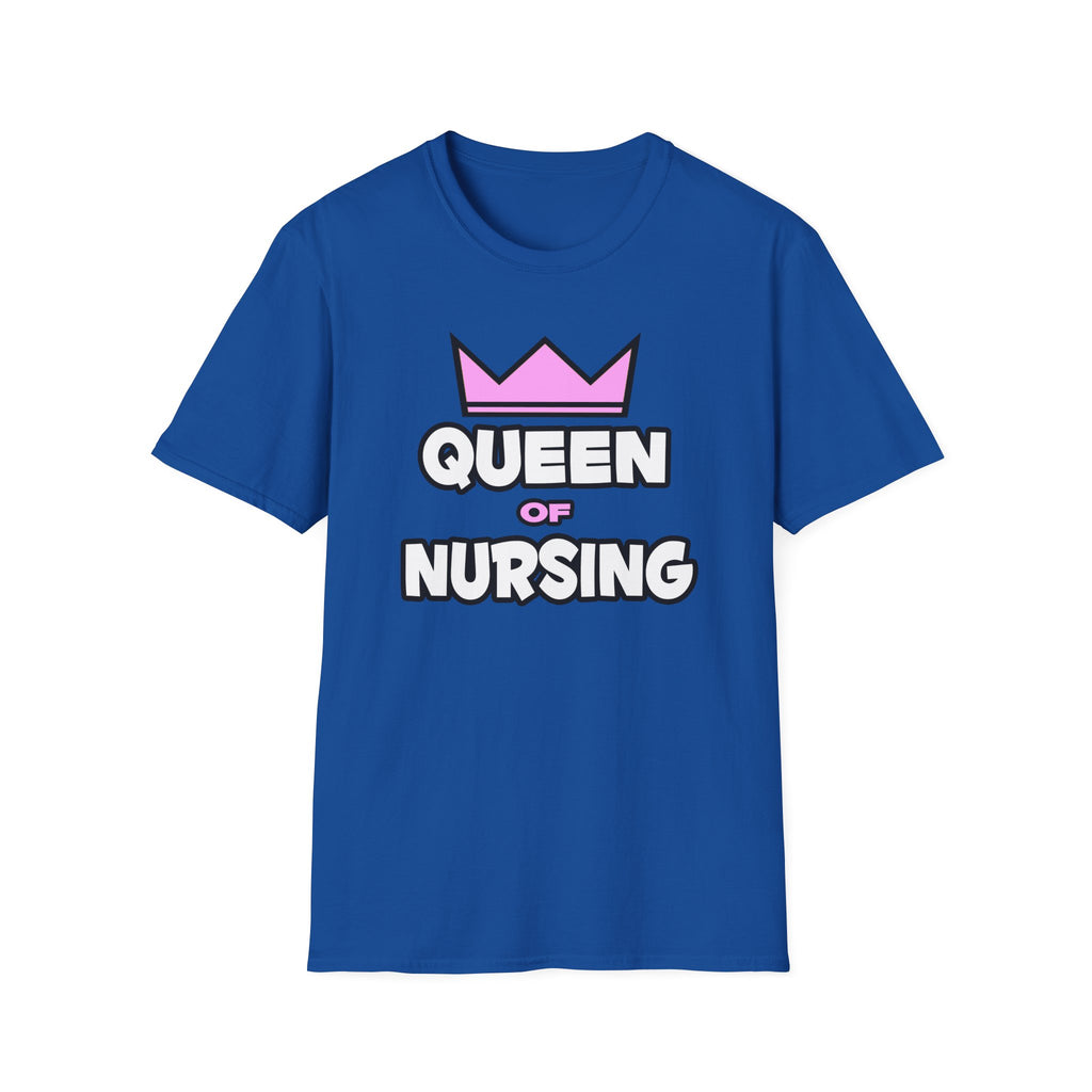 Queen of Nursing - Unisex Softstyle T-Shirt