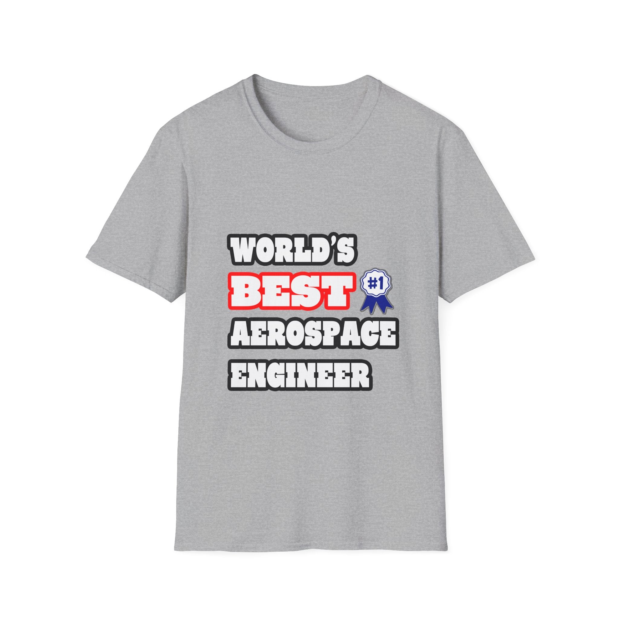 World's Best Aerospace Engineer - Unisex Softstyle T-Shirt
