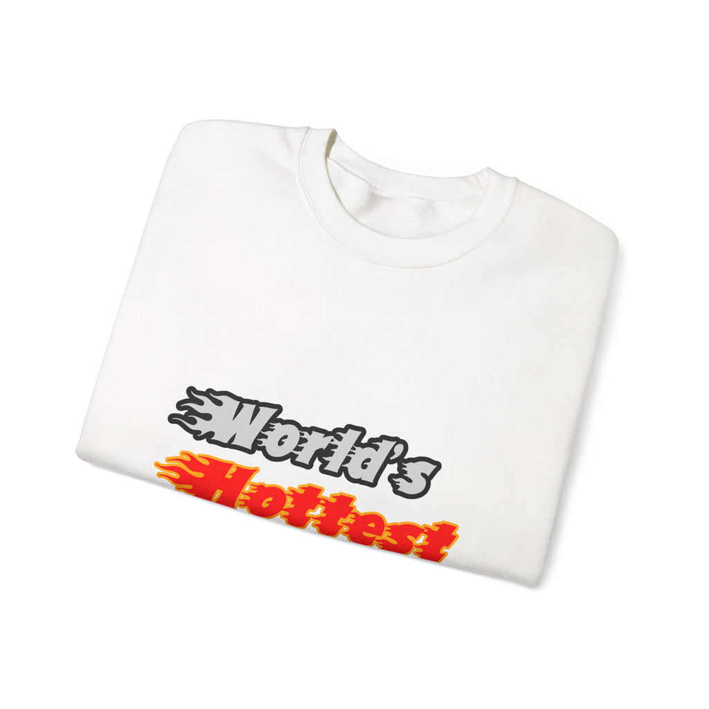 World's Hottest Teacher - Unisex Heavy Blend™ Crewneck Sweatshirt