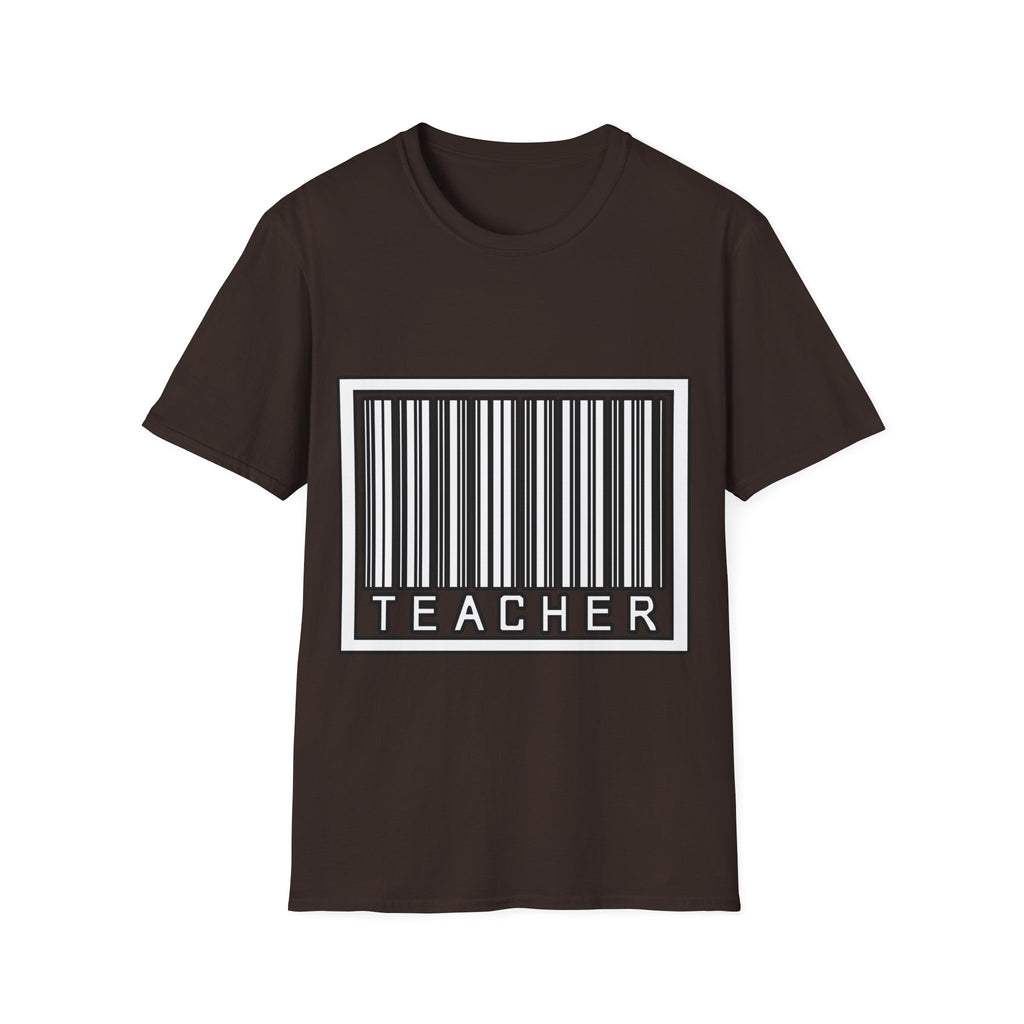 Barcode Teacher - Unisex Softstyle T-Shirt