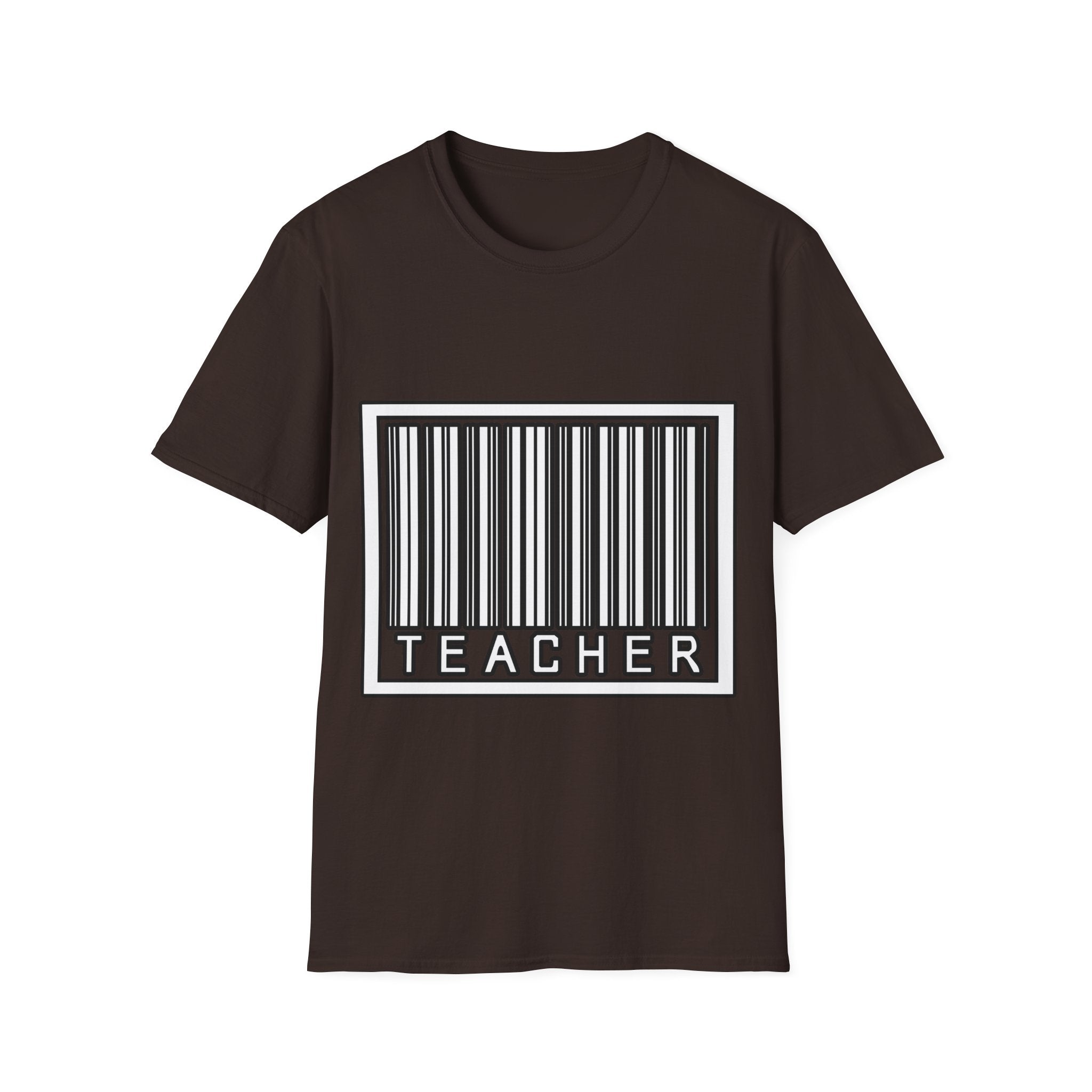Barcode Teacher - Unisex Softstyle T-Shirt