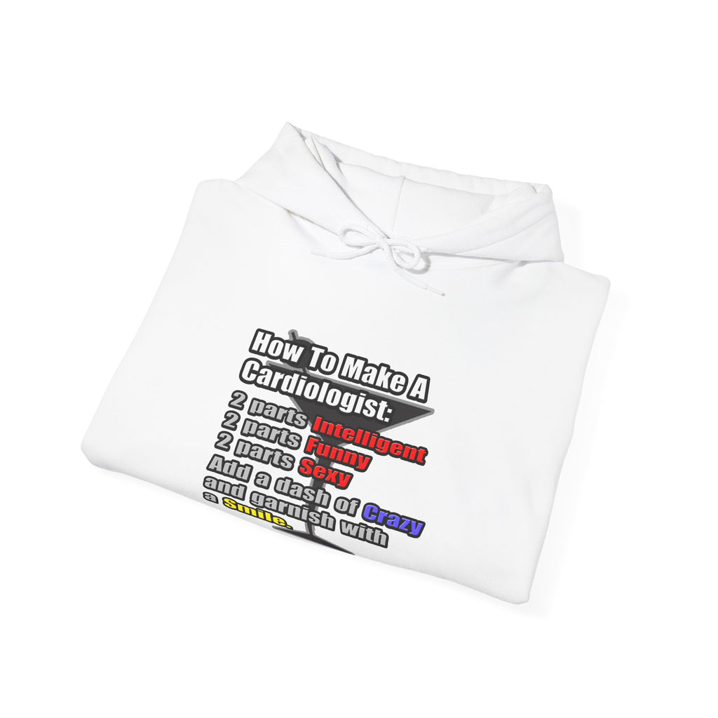 How To Make a Cardiologist - Unisex Heavy Blend™ Hooded Sweatshirt
