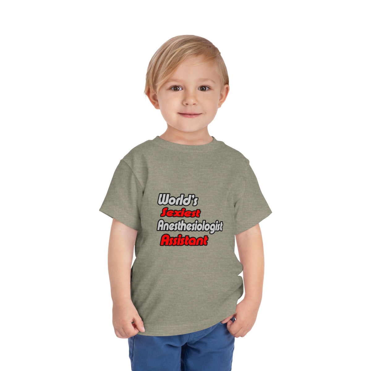 World's Sexiest Anesthesiologist Assistant - Toddler Short Sleeve Tee