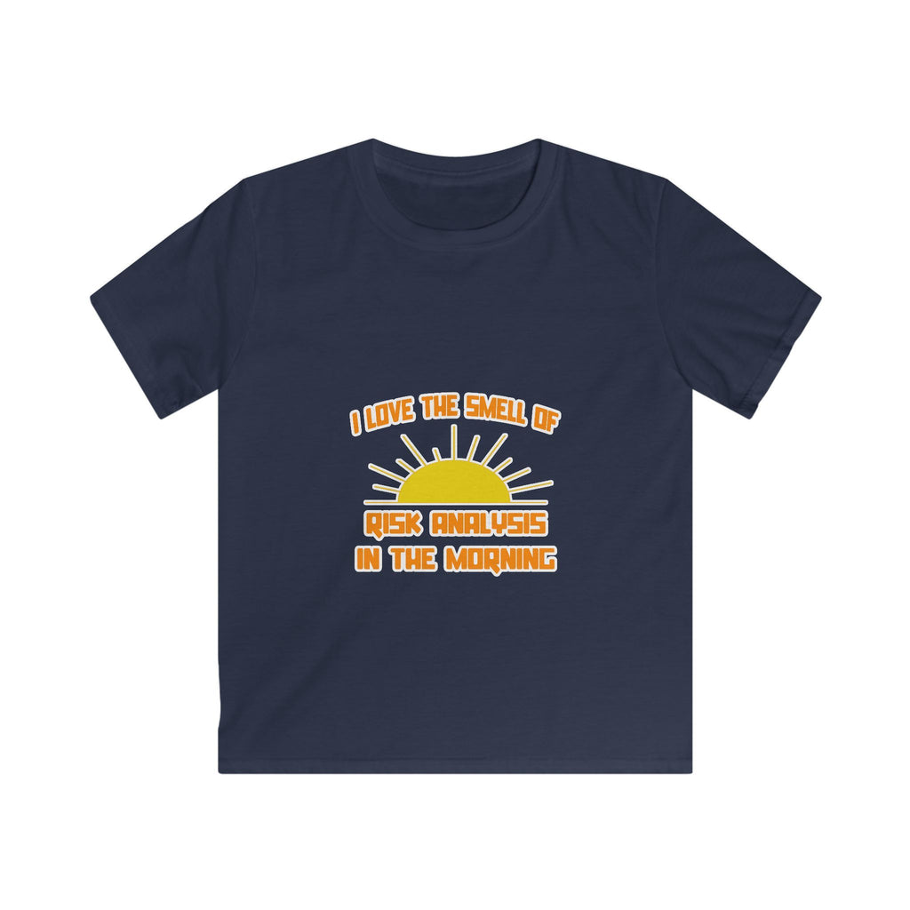 Smell of Risk Analysis in the Morning - Kids Softstyle Tee