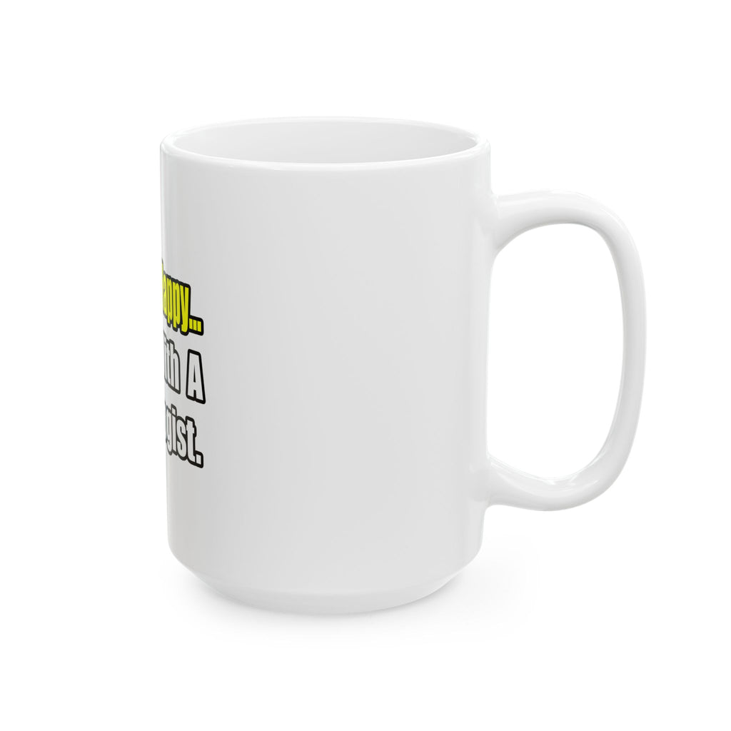 Sleep With a Cardiologist - Ceramic Mug, (11oz, 15oz)