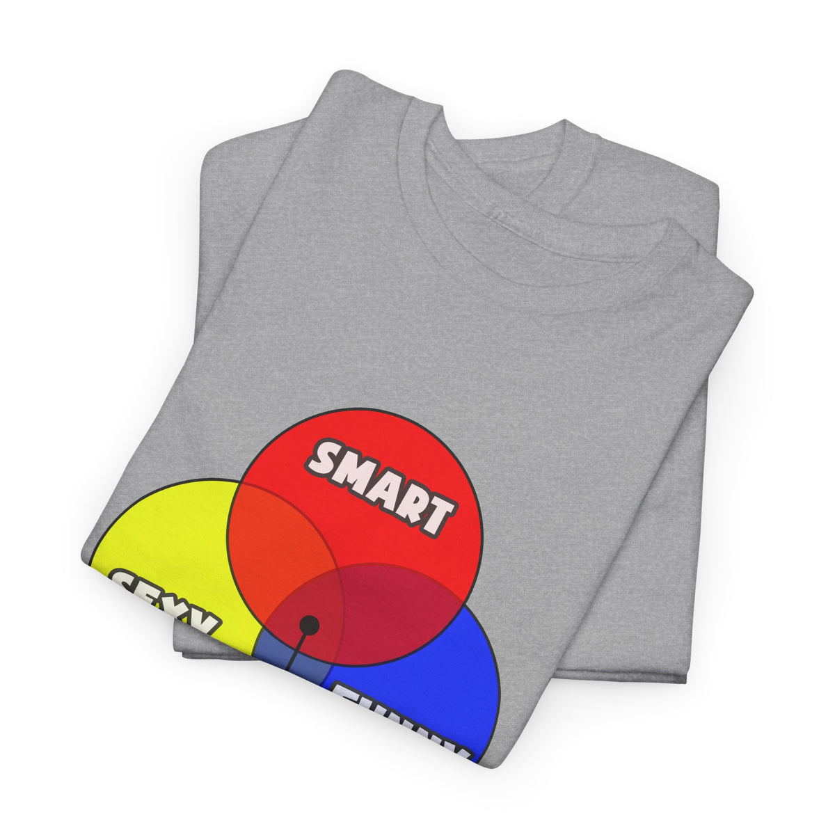 Venn Diagram .. Doctors - Unisex Heavy Cotton Tee