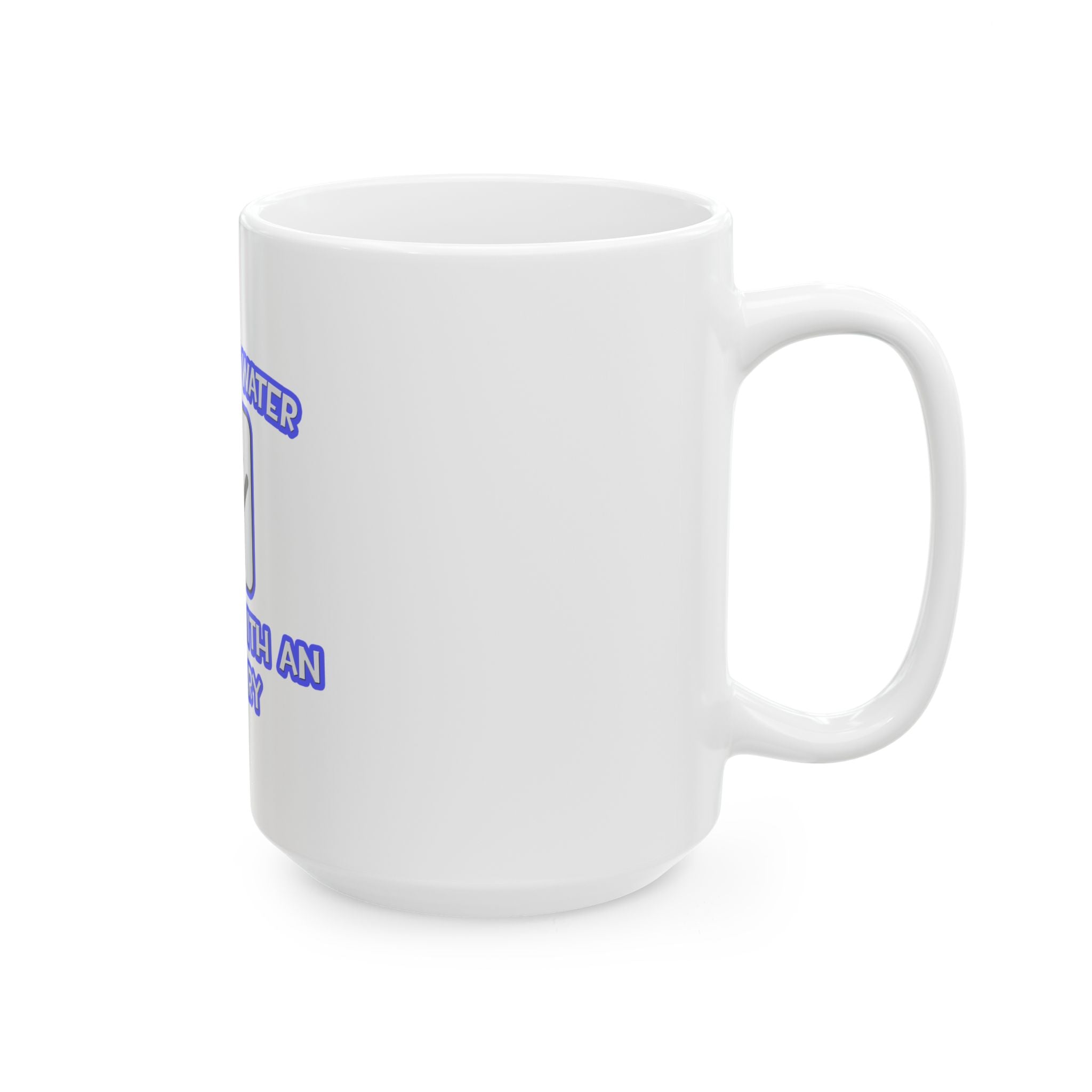 Conserve Water .. Shower With an Actuary - Ceramic Mug, (11oz, 15oz)