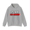 Half Teacher...Half Superhero - Unisex Heavy Blend™ Hooded Sweatshirt