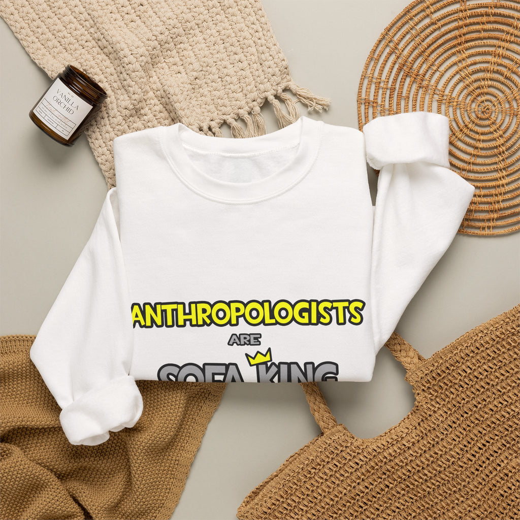 Anthropologists Are Sofa King Cool - Unisex Heavy Blend™ Crewneck Sweatshirt