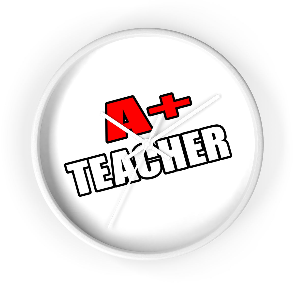 a plus teacher - Wall Clock