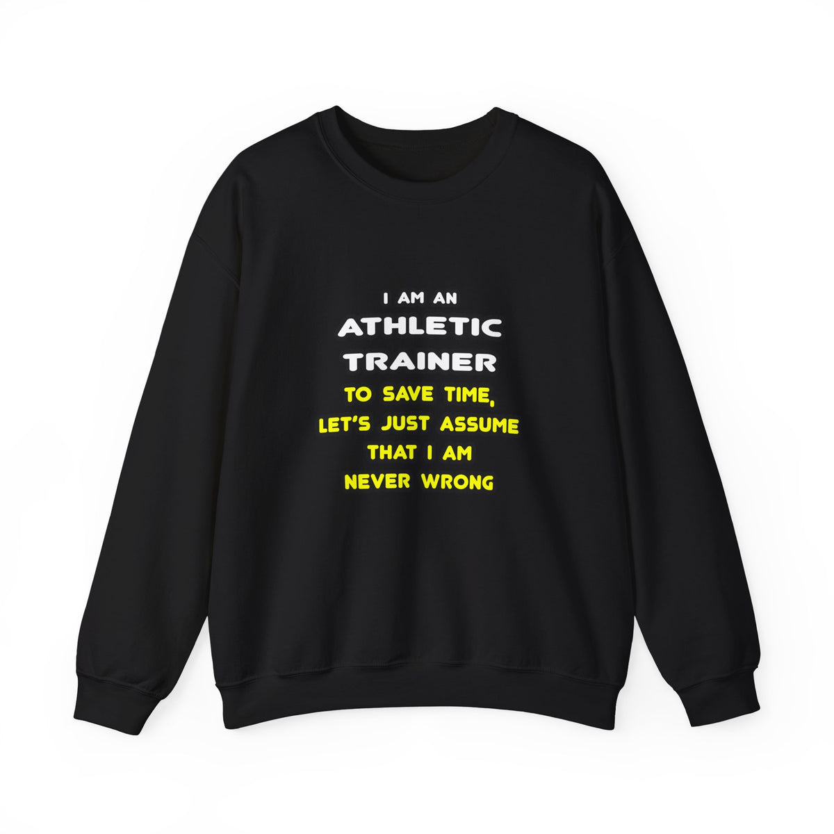 Funny Athletic Trainer T Shirts - Unisex Heavy Blend™ Crewneck Sweatshirt