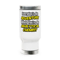 Everyday's An Adventure...Analytical Chemist - Stainless Steel Travel Mug with Handle, 14oz