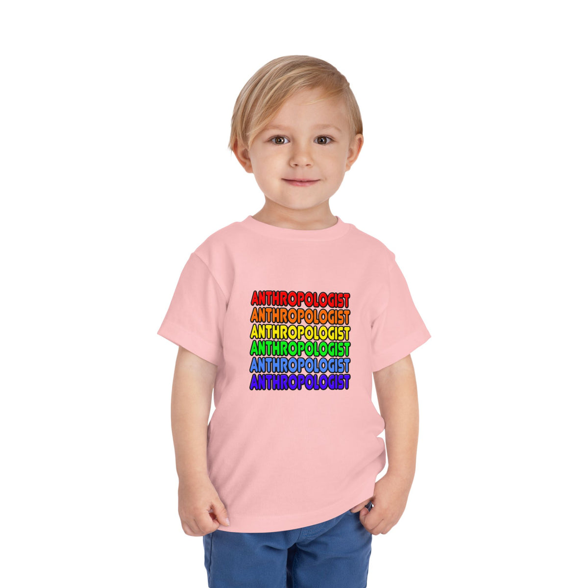 Rainbow Anthropologist - Toddler Short Sleeve Tee