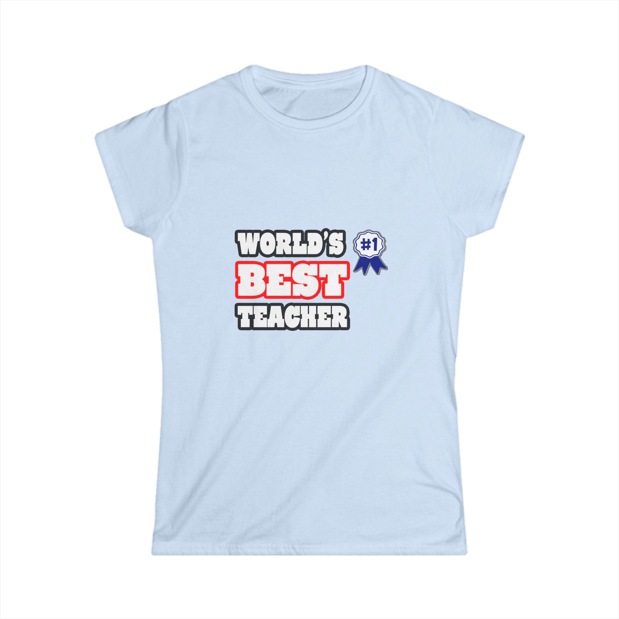 World's Best Teacher - Women's Softstyle Tee