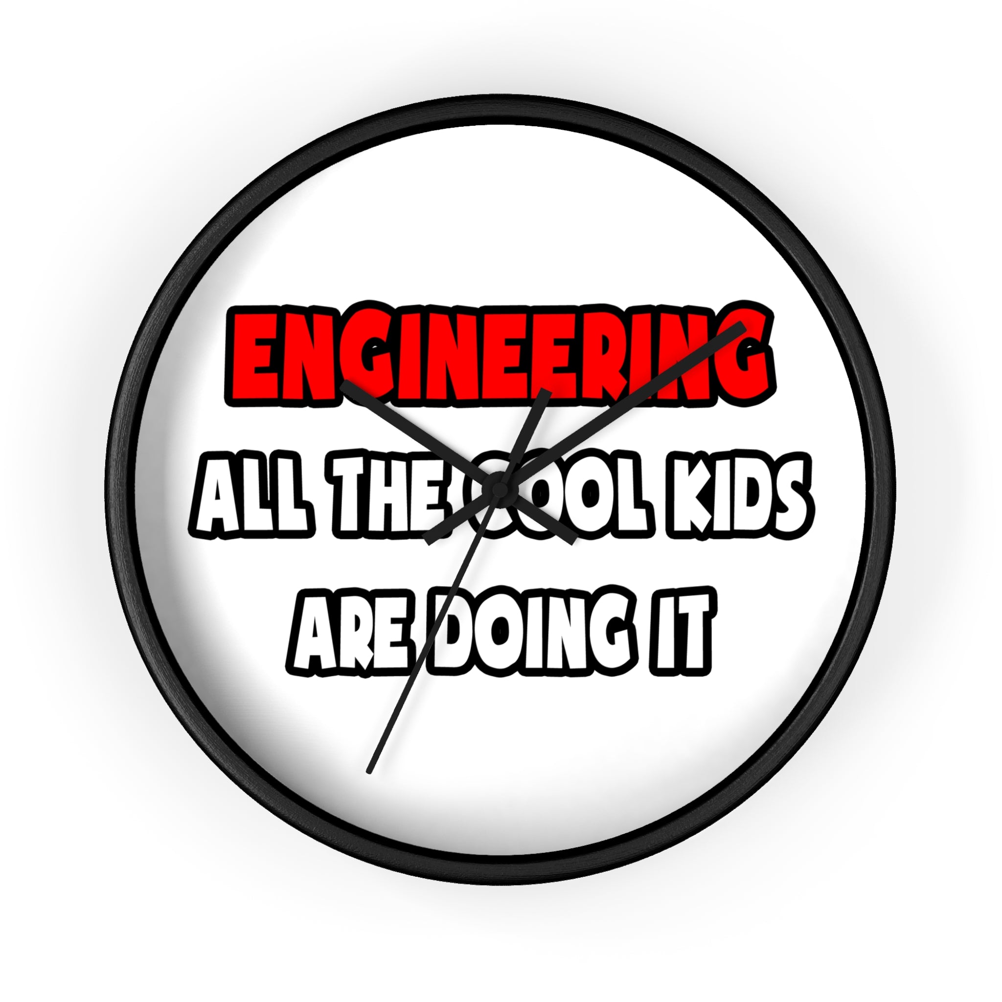 Funny Engineer Shirts and Gifts - Wall Clock