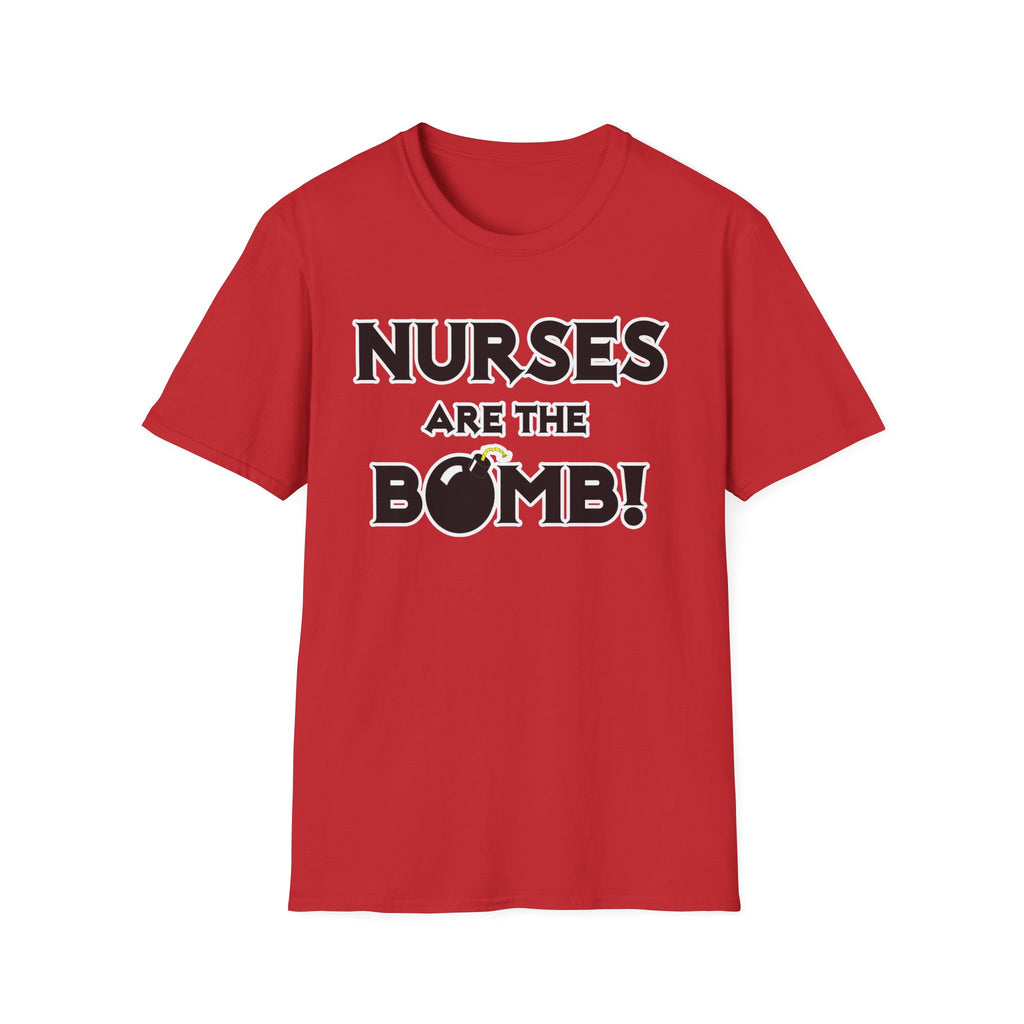 Nurses Are The Bomb! (2) - Unisex Softstyle T-Shirt