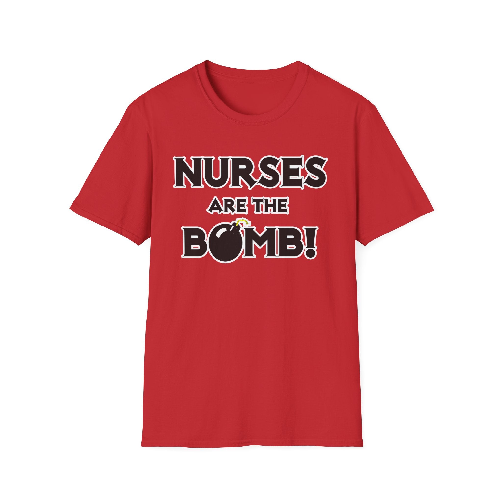 Nurses Are The Bomb! (2) - Unisex Softstyle T-Shirt