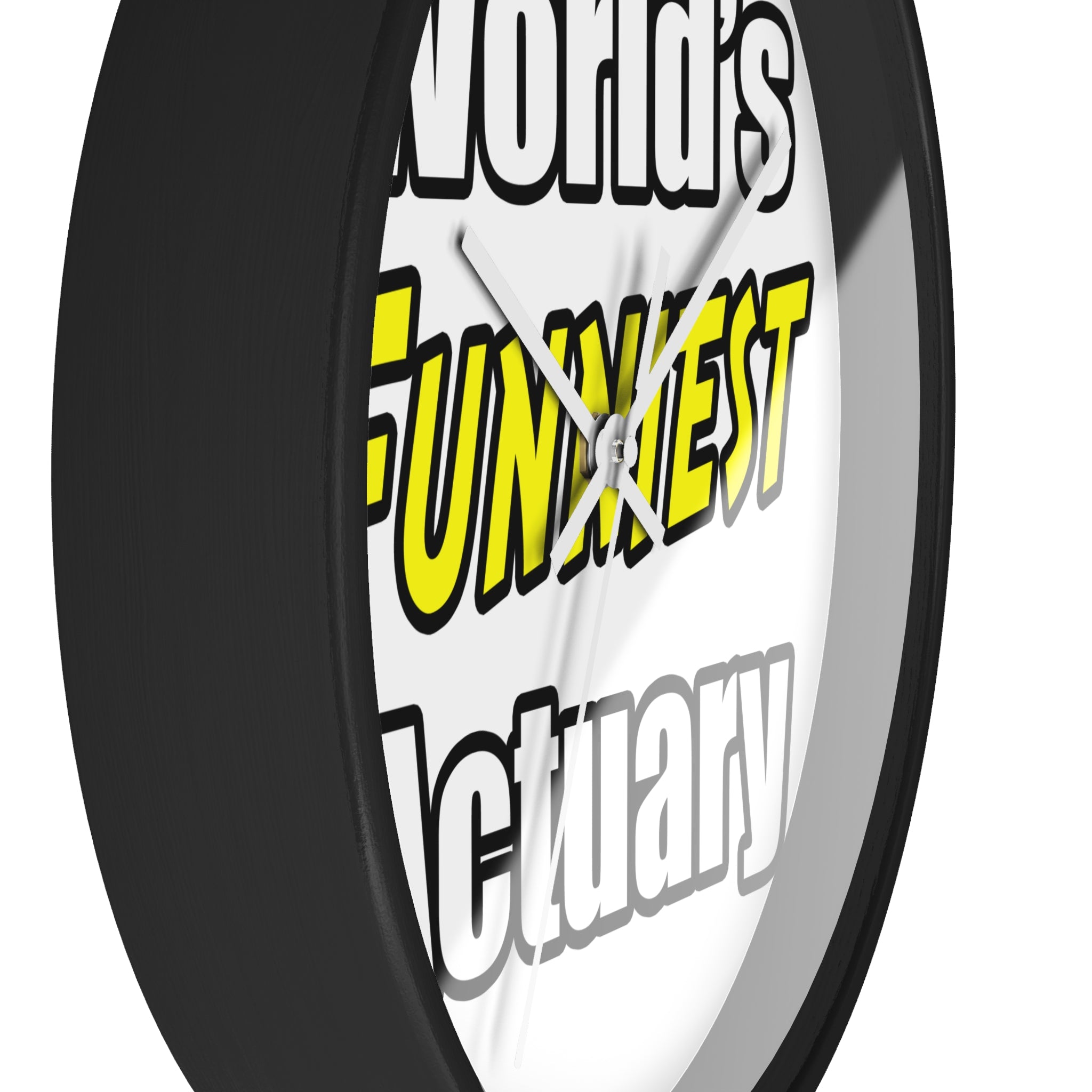 World's Funniest Actuary - Wall Clock