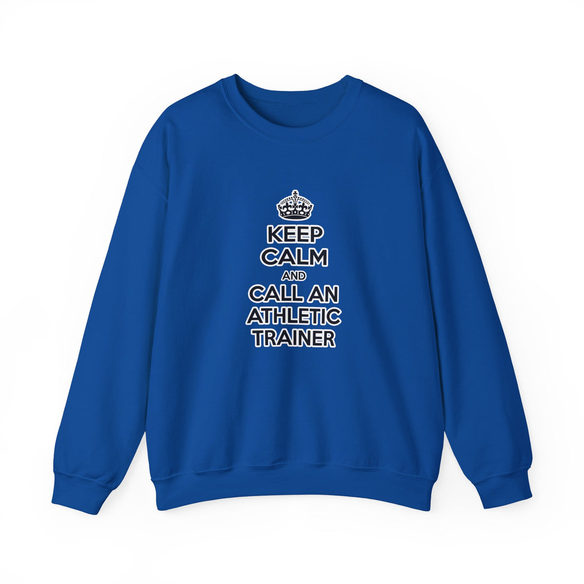 Keep Calm and Call an Athletic Trainer - Unisex Heavy Blend™ Crewneck Sweatshirt