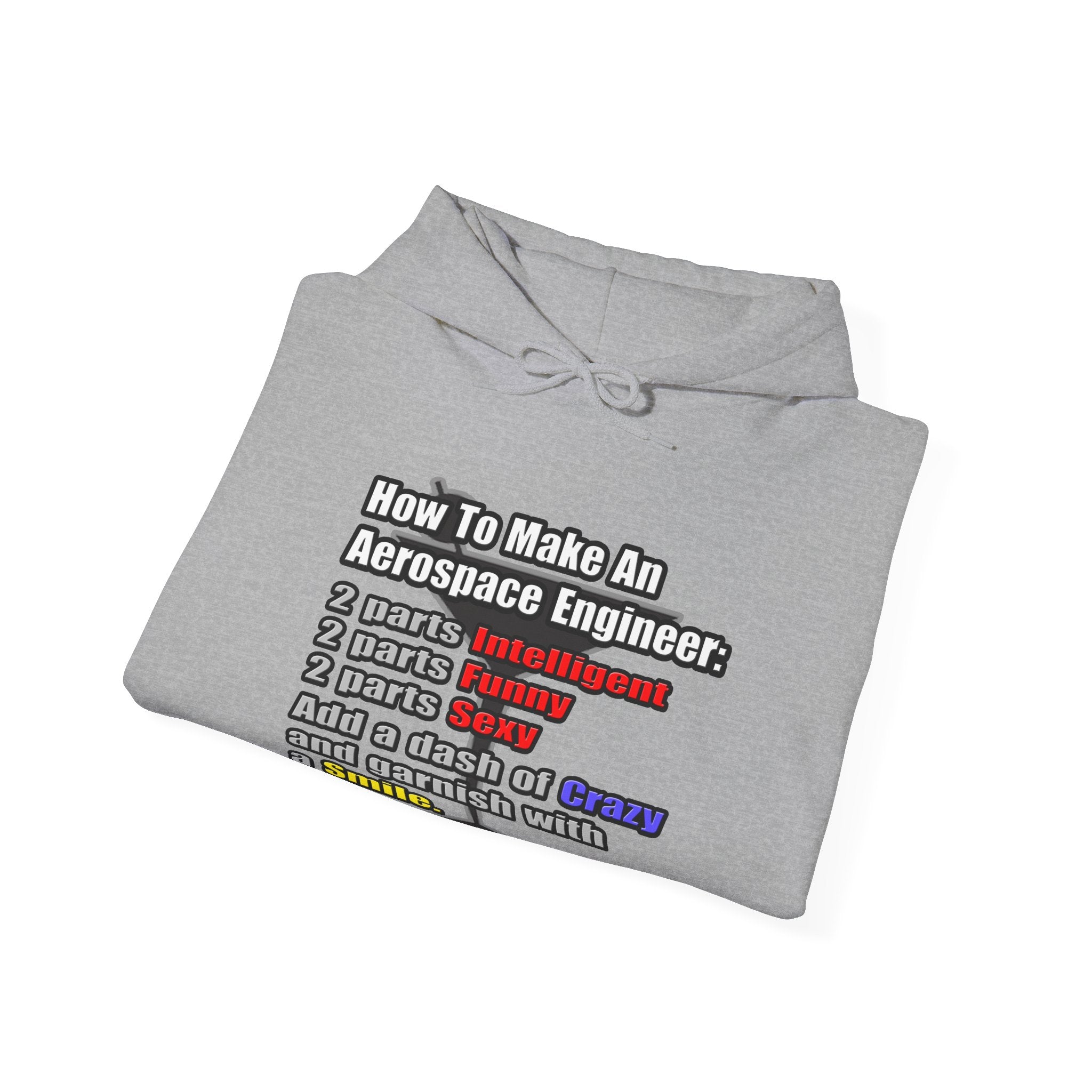 How To Make an Aerospace Engineer - Unisex Heavy Blend™ Hooded Sweatshirt