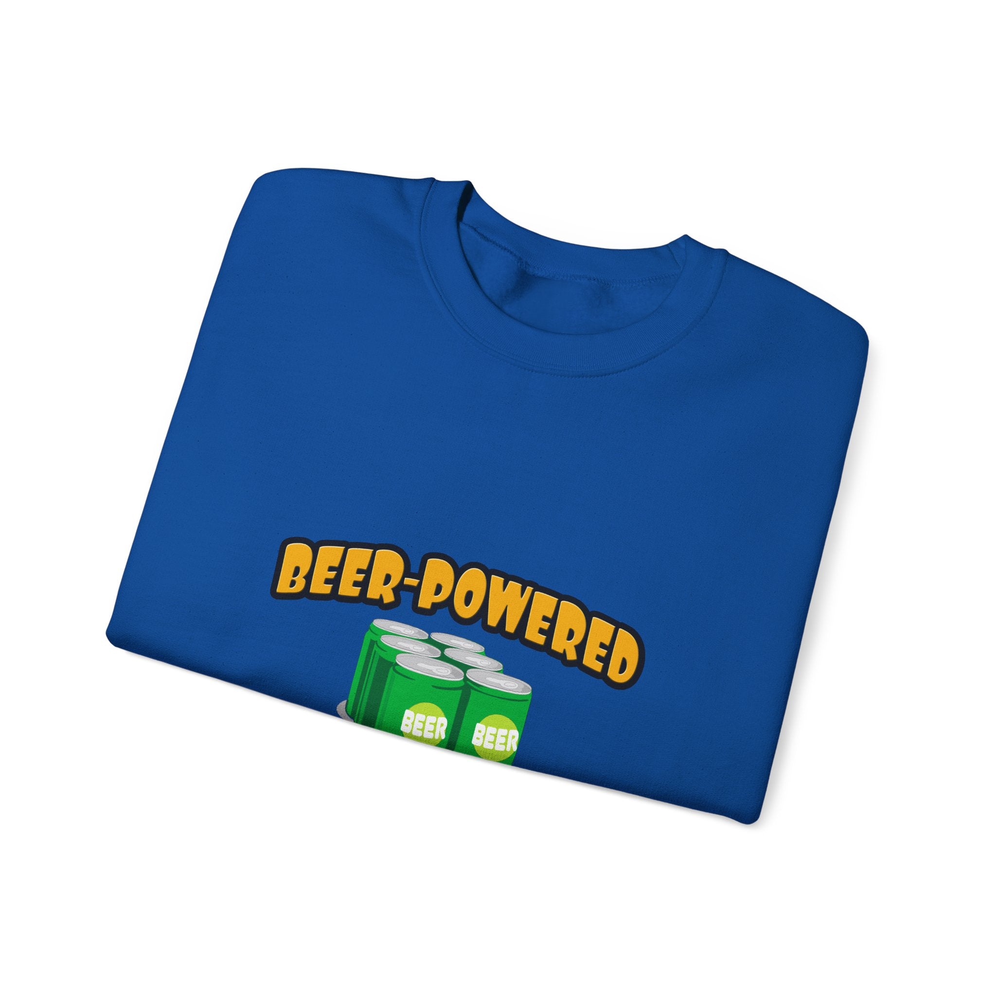 Beer Powered Nurse - Unisex Heavy Blend™ Crewneck Sweatshirt