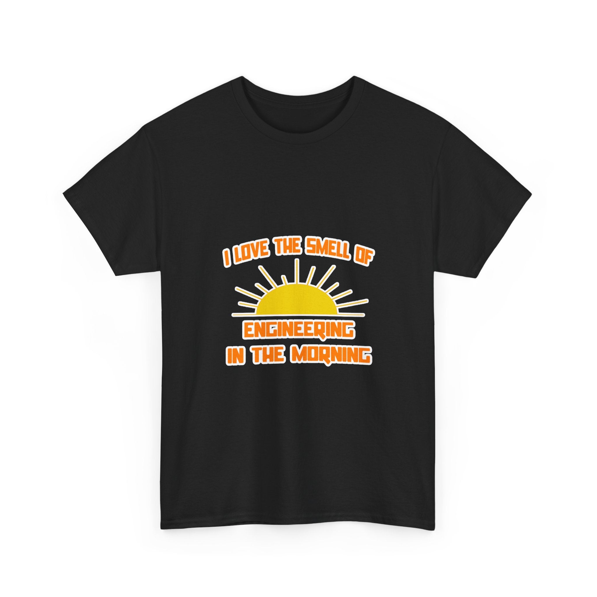 Smell of Engineering in the Morning - Unisex Heavy Cotton Tee