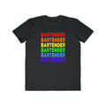 Rainbow Bartender - Men's Lightweight Fashion Tee