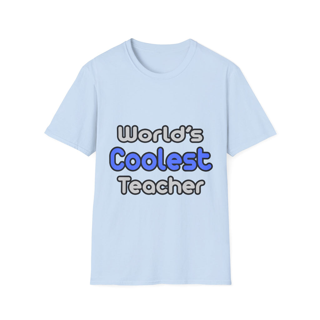 World's Coolest Teacher - Unisex Softstyle T-Shirt