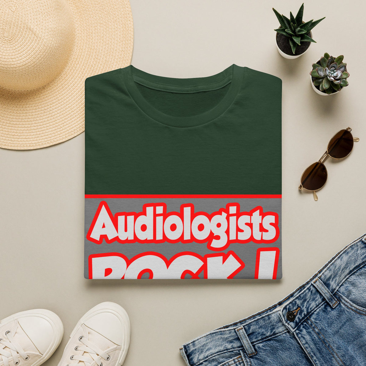 Audiologists Rock! - Unisex Softstyle T-Shirt