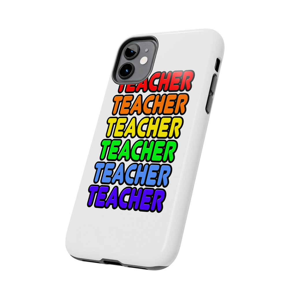 Rainbow Teacher - Tough Phone Cases