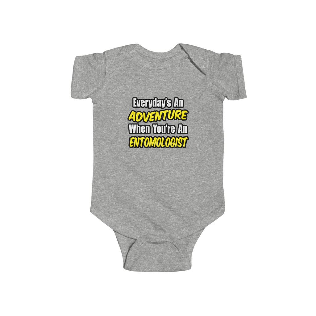 Everyday's An Adventure .. Entomologist - Infant Fine Jersey Bodysuit