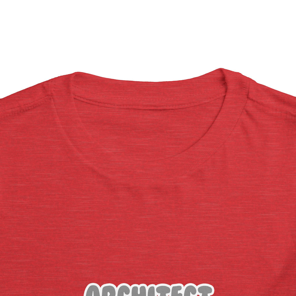 Architect ... Will Work For Ice Cream - Toddler Short Sleeve Tee