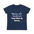 Wake Up Smarter...Sleep With an Editor - Women's Midweight Cotton Tee