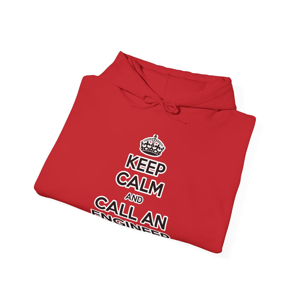 Keep Calm and Call an Engineer - Unisex Heavy Blend™ Hooded Sweatshirt