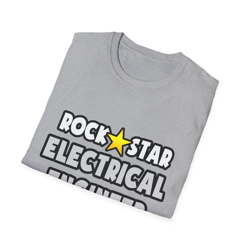 Rock Star Electrical Engineer - Unisex Softstyle T-Shirt