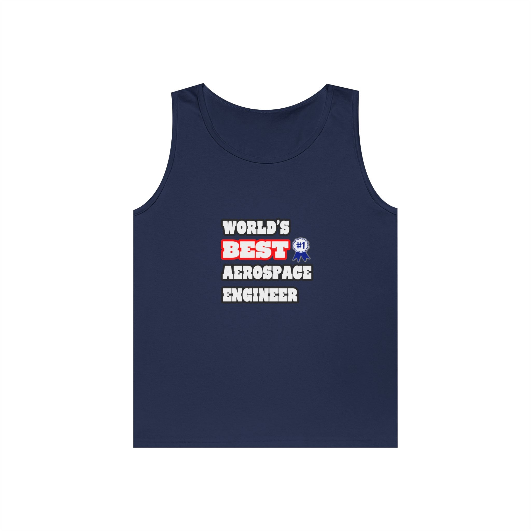 World's Best Aerospace Engineer - Unisex Heavy Cotton Tank Top