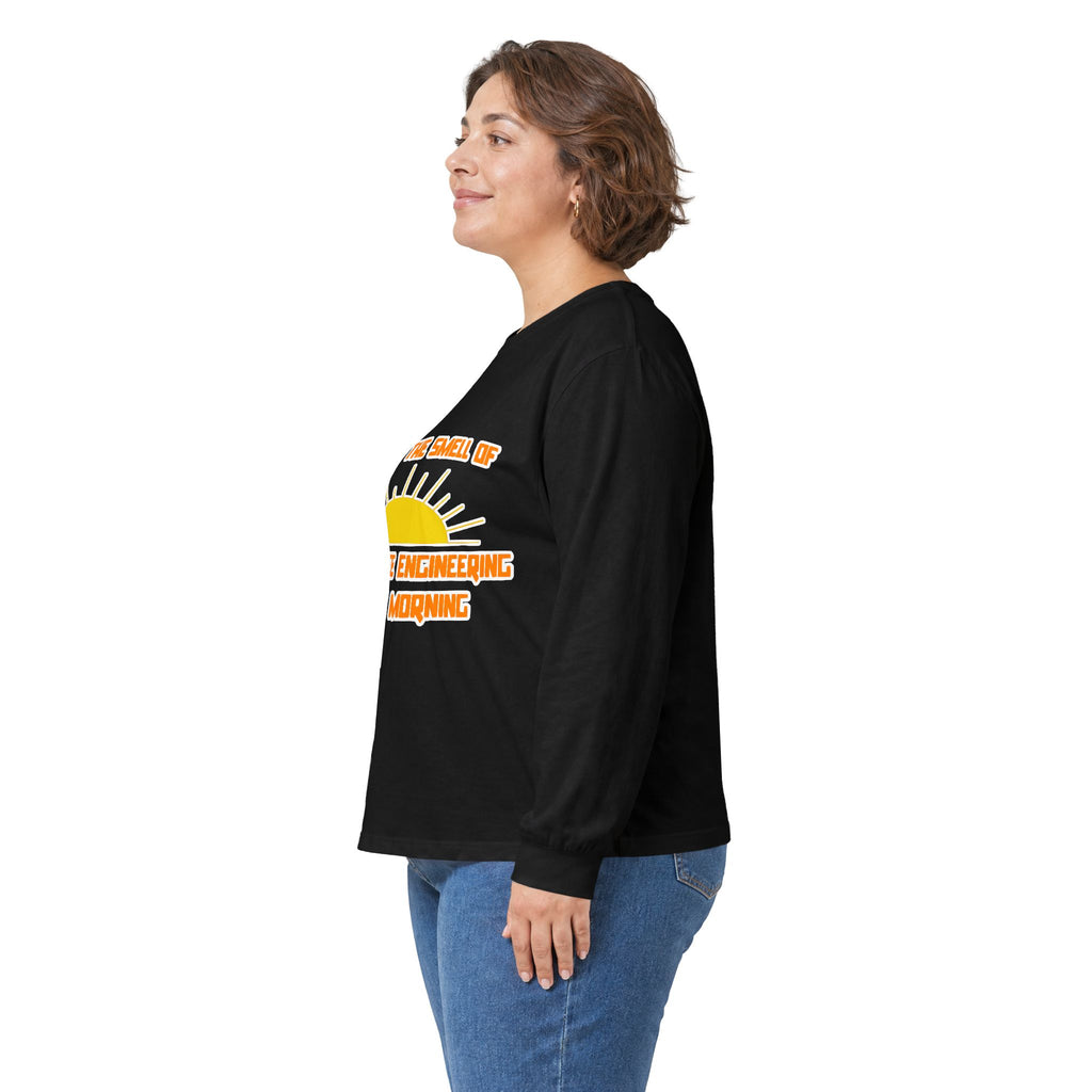 Smell of Aerospace Engineering in the Morning - Unisex Ultra Cotton Long Sleeve Tee