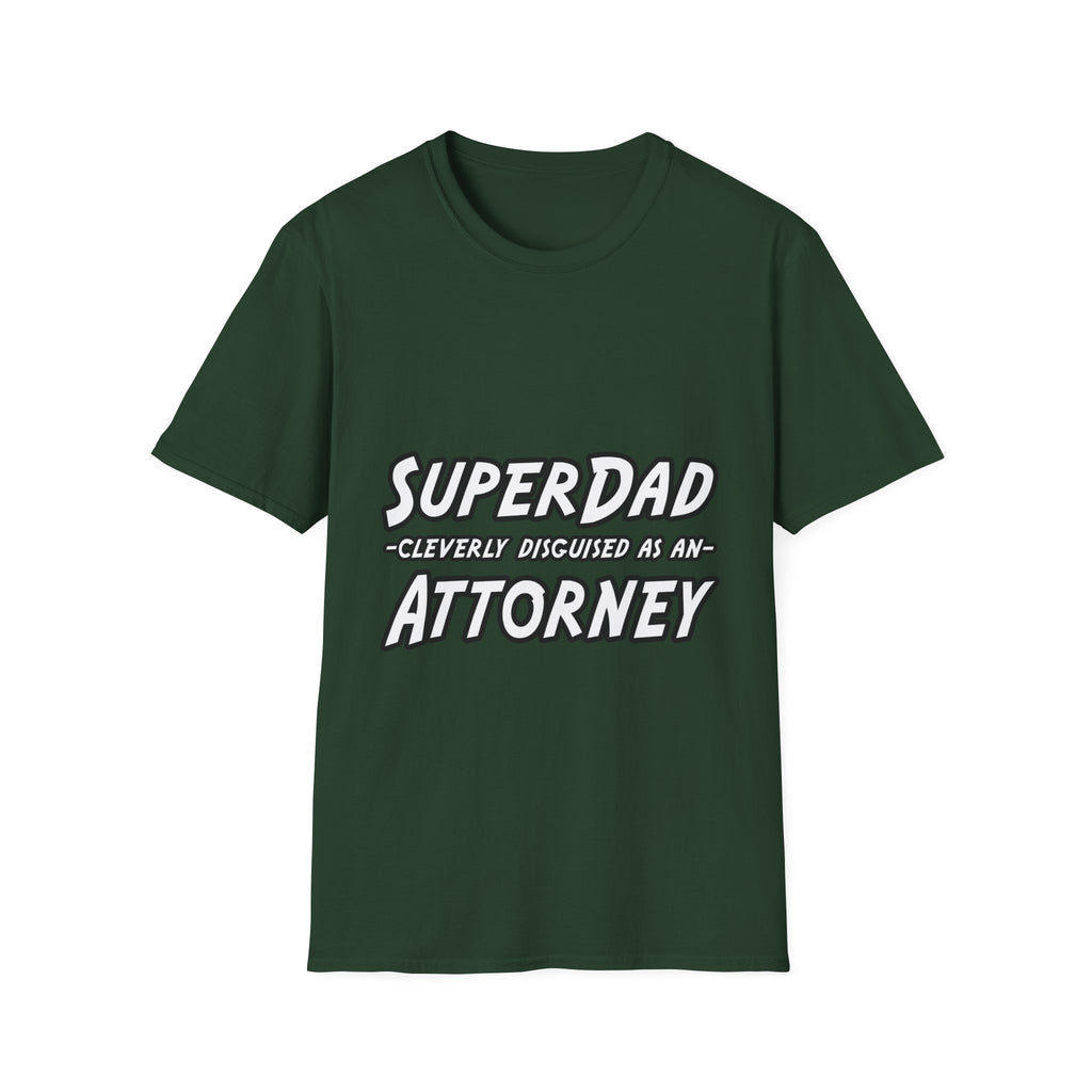 SuperDad Attorney - Unisex Softstyle T-Shirt